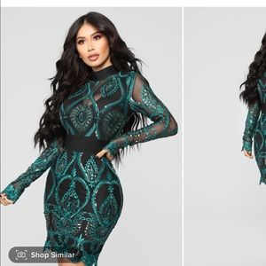 Fashion Nova embellishment dress